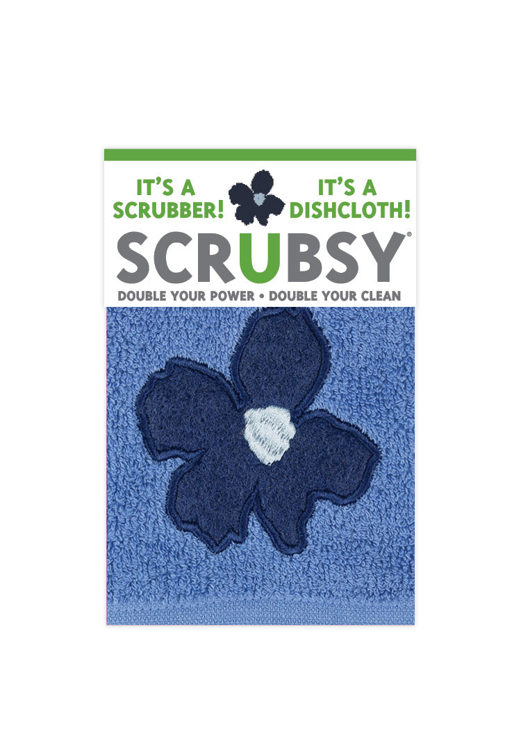 Periwinkle Floral SCRUBSY®
