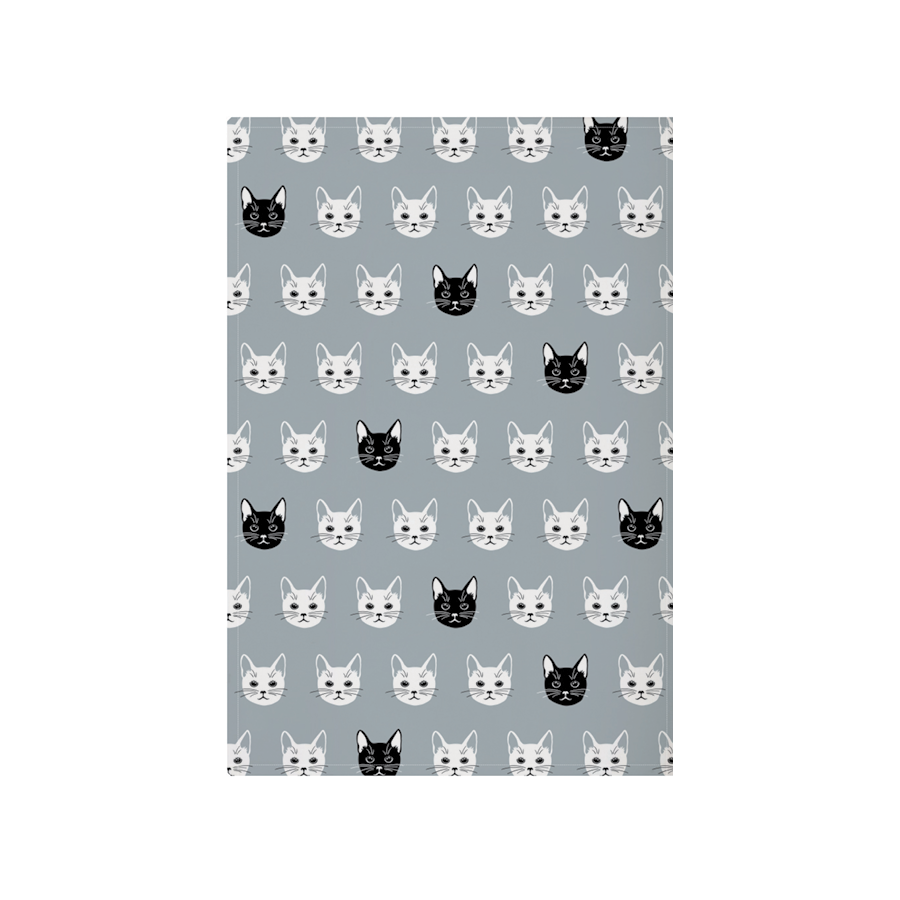 Nine Lives Designer Print Towel