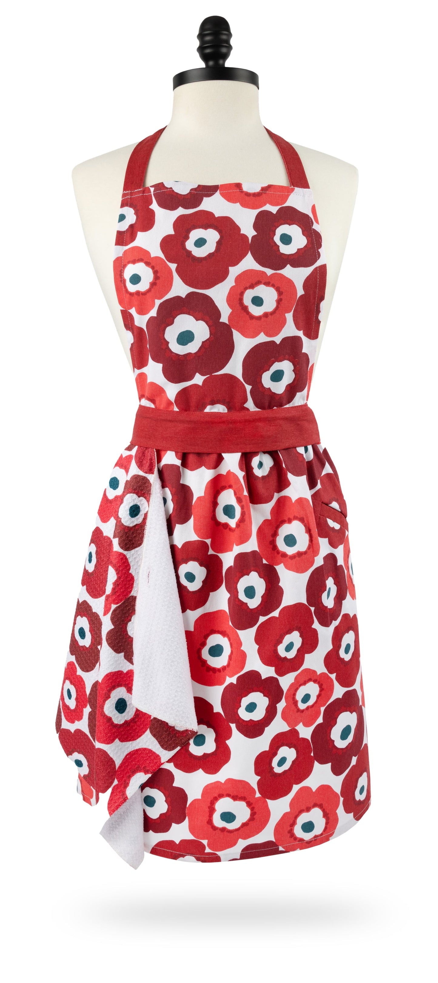 Poppy Fields MÜapron Muapron w/ Towel
