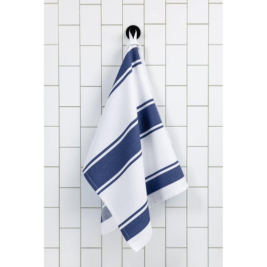 Ink Blue Classic Stripe Towel