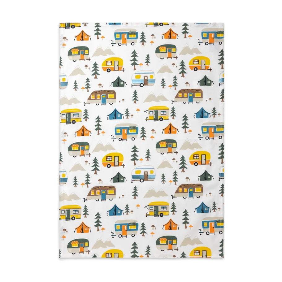 Happy Campers Designer Towel