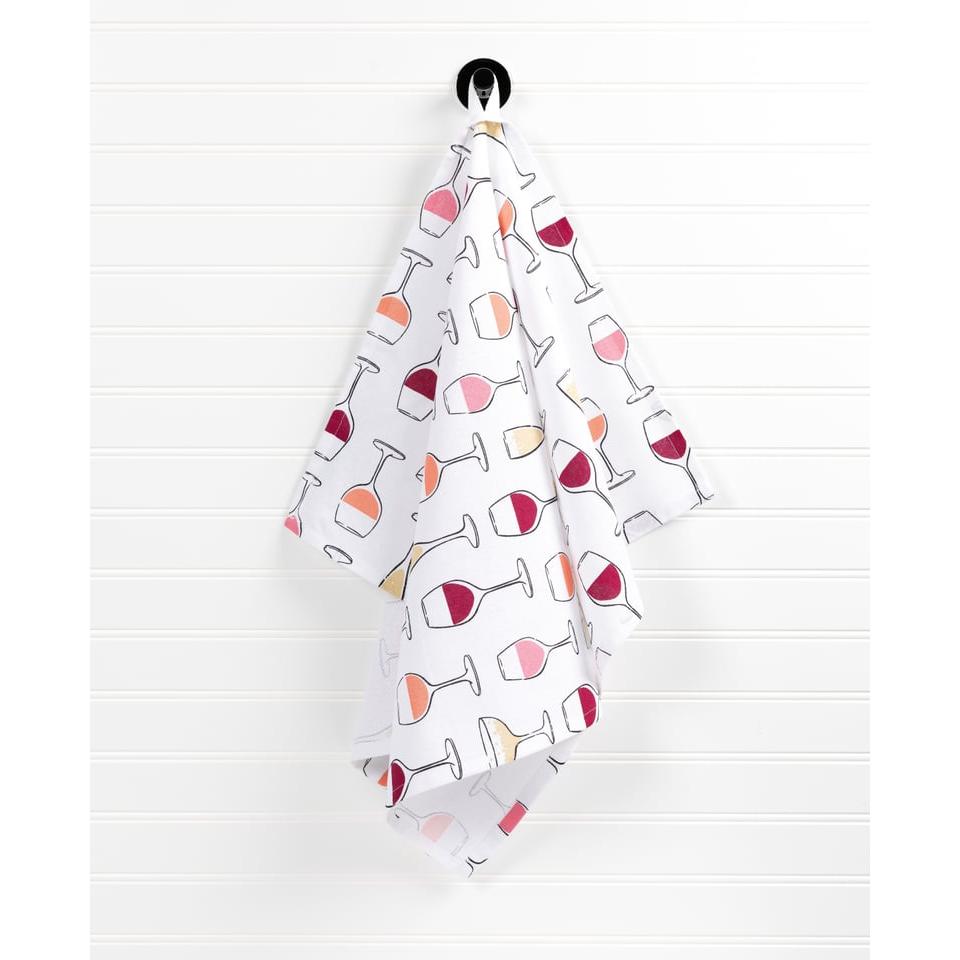 Wine Glasses Designer Towel