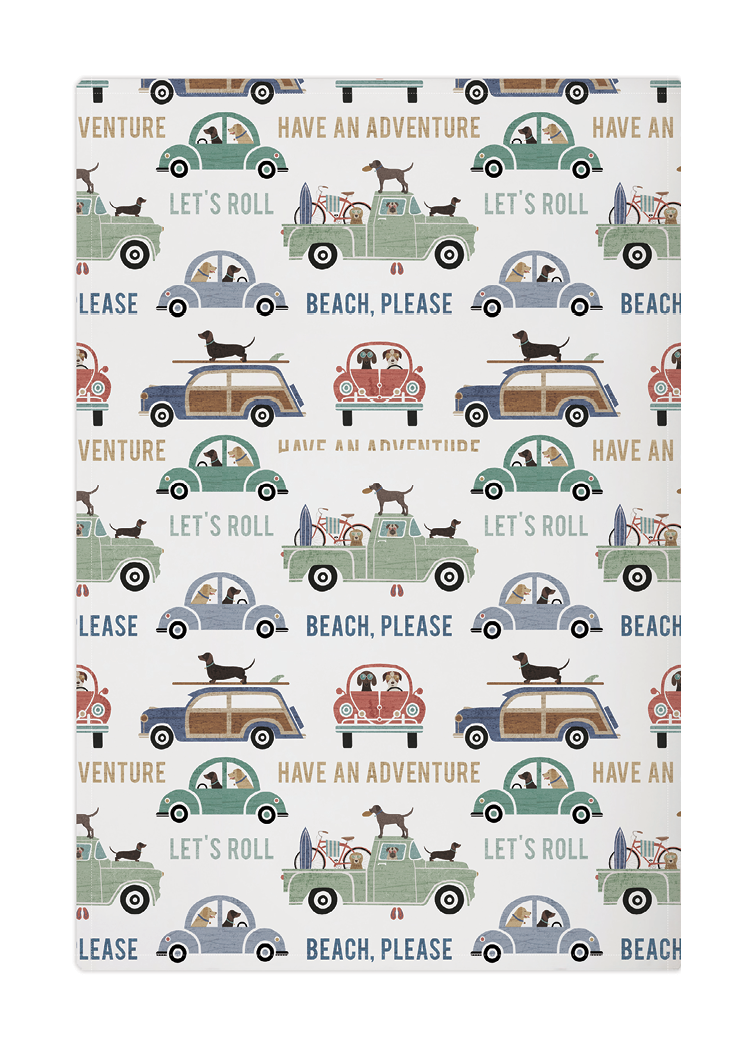 Beach Bums Designer Towel