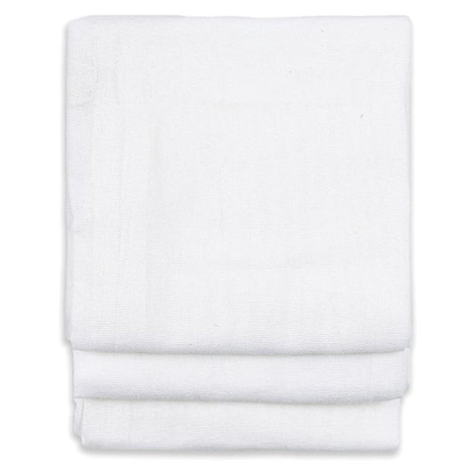 White Flour Sack Towels Set/3