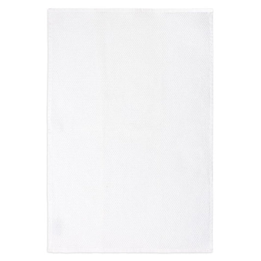 White Honeycomb Terry Towel