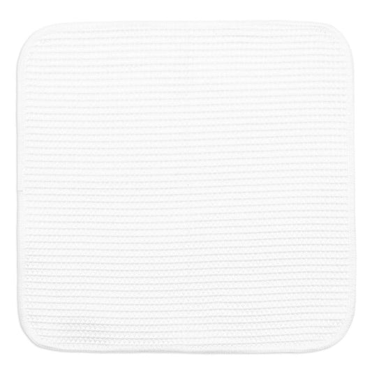 White Microfiber Waffle Cloths Set/3
