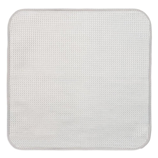 Cadet Gray Microfiber Waffle Cloths Set/3