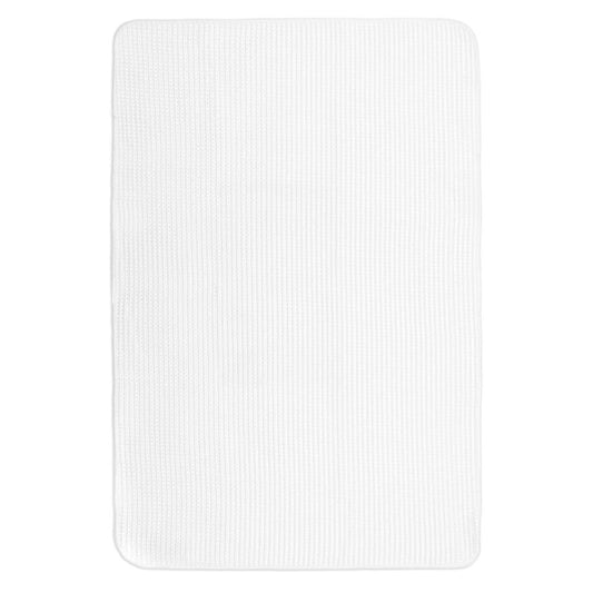 White Microfiber Waffle Towels Set/2