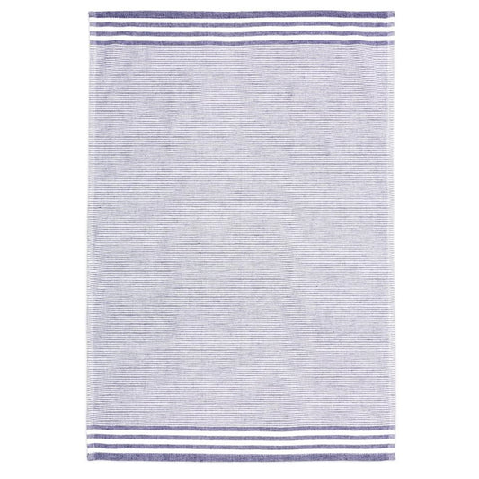 Ink Blue Modern Terry Towel