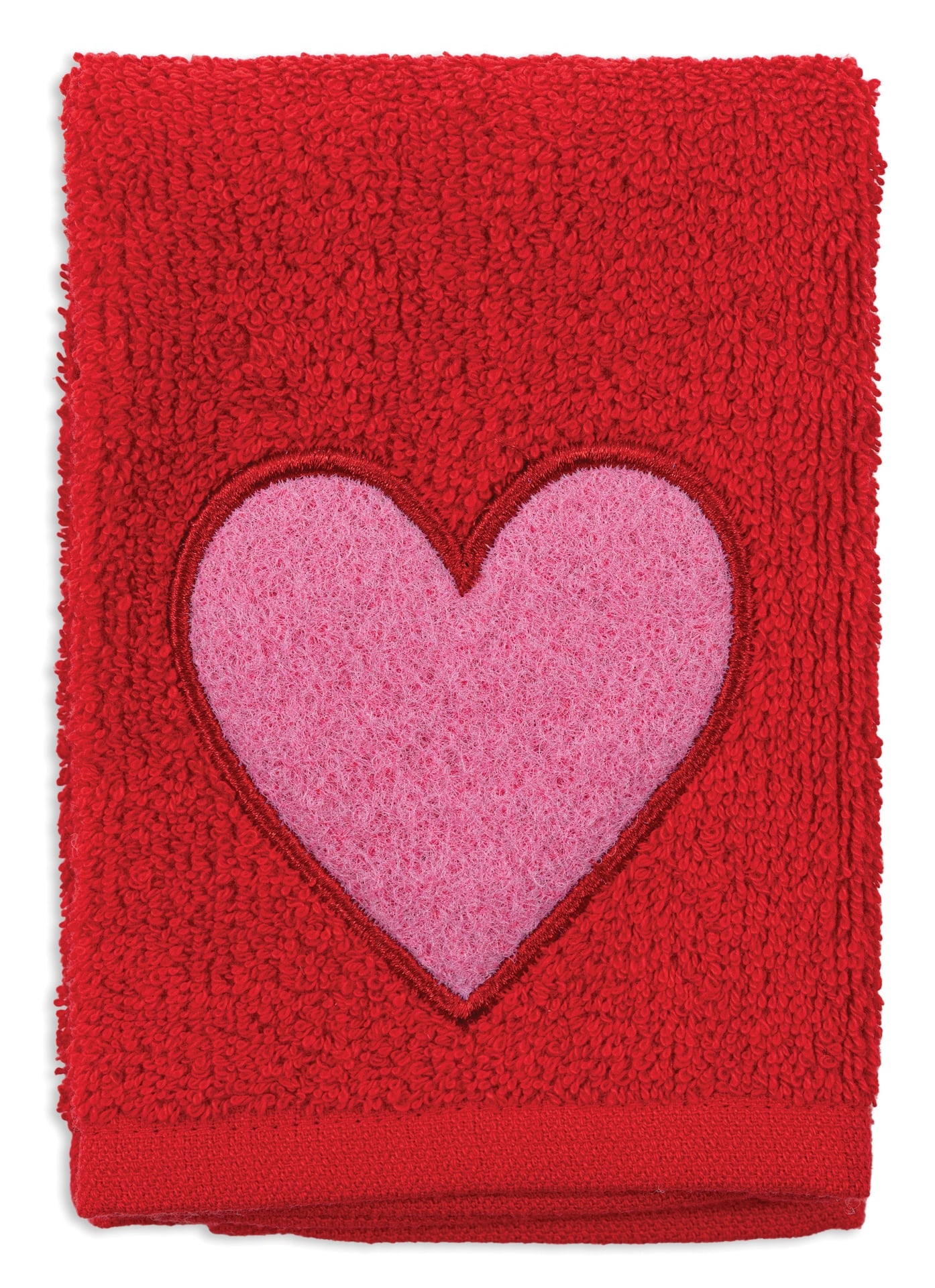 Pink Heart SCRUBSY Cloth