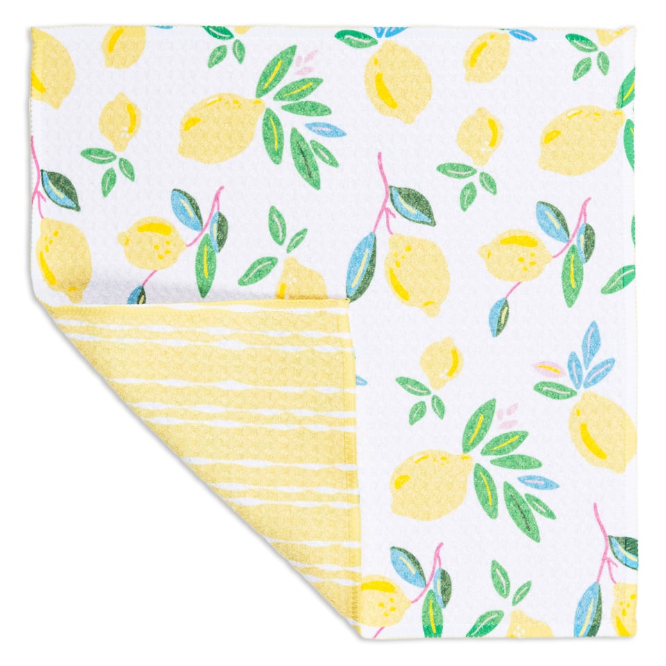 Lemon Zest Vibe Recycled Cloth Set/2