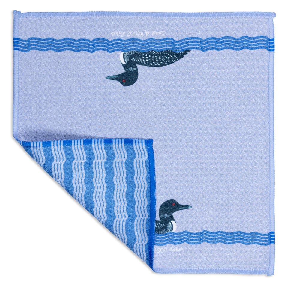 MN Loon Vibe Recycled Cloth Set/2