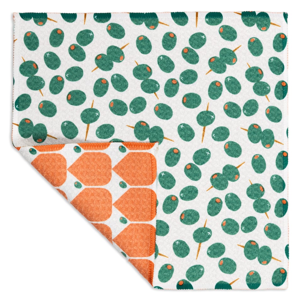 Olive Twist Vibe Recycled Cloth Set/2