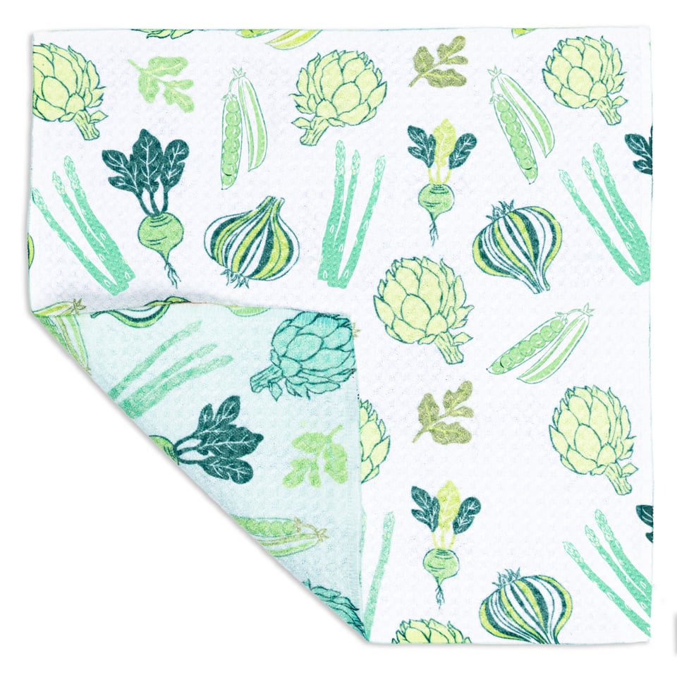 Spring Greens Vibe Recycled Cloth Set/2