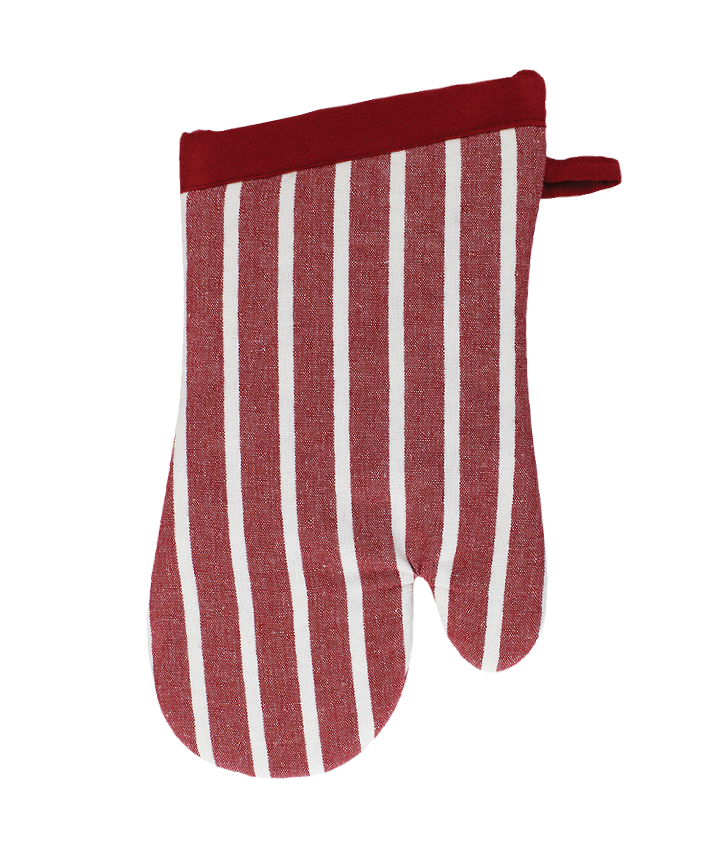Cabernet Pinstripes Designer Oven Mitt