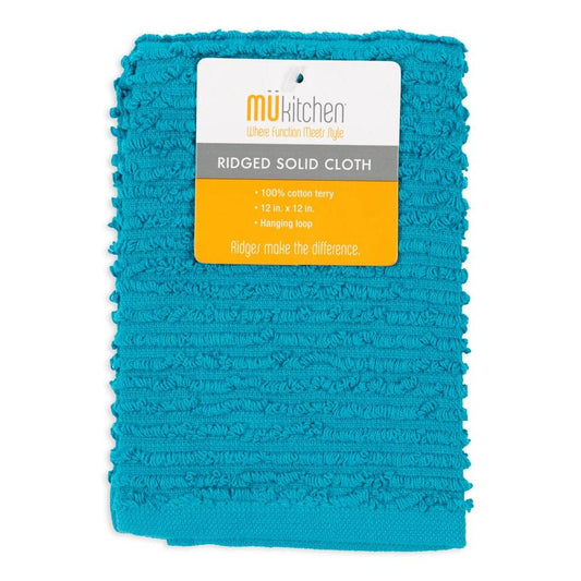 Aquamarine Ridged Cloth