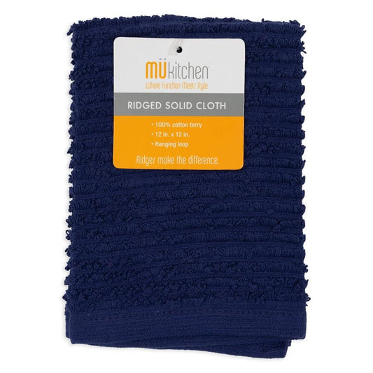 Ink Blue Ridged Cloth