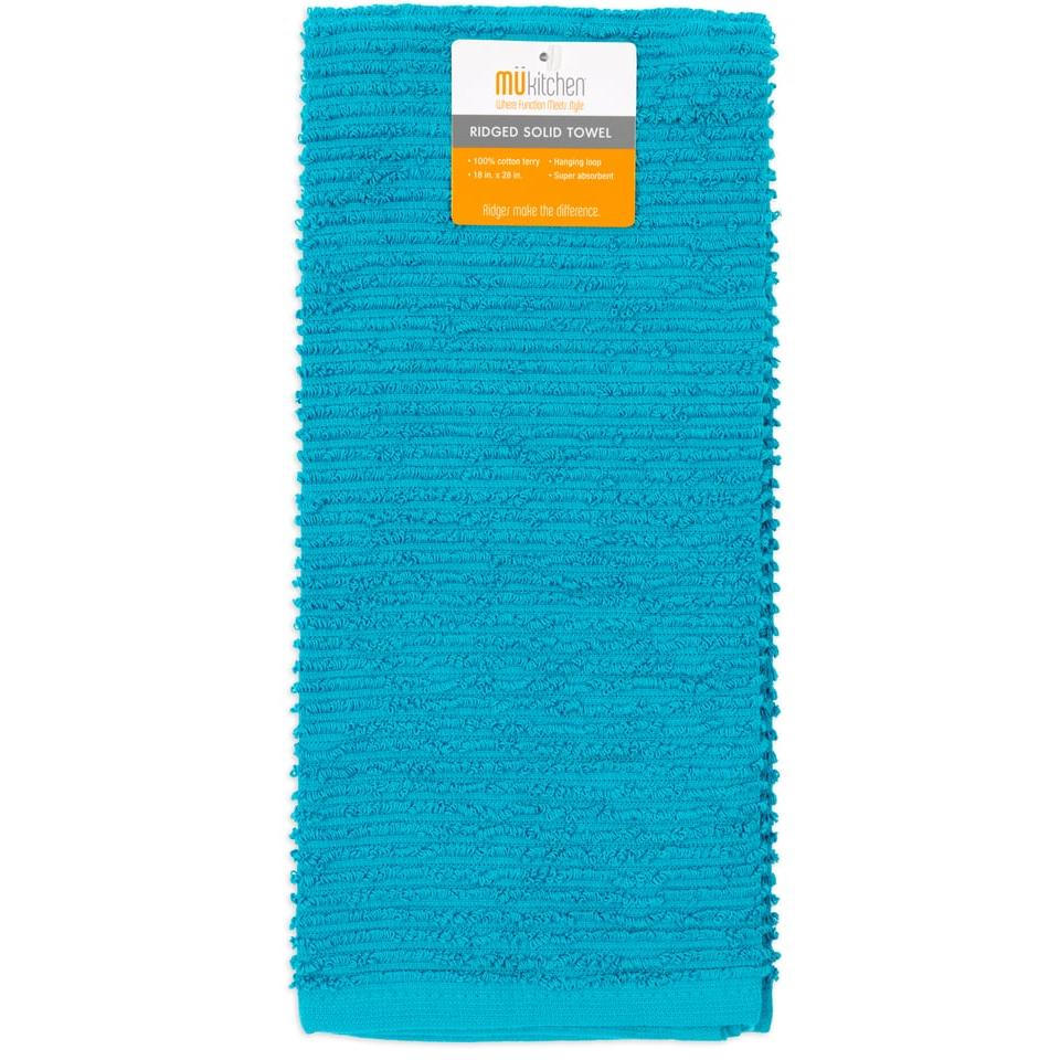 Aquamarine Ridged Towel