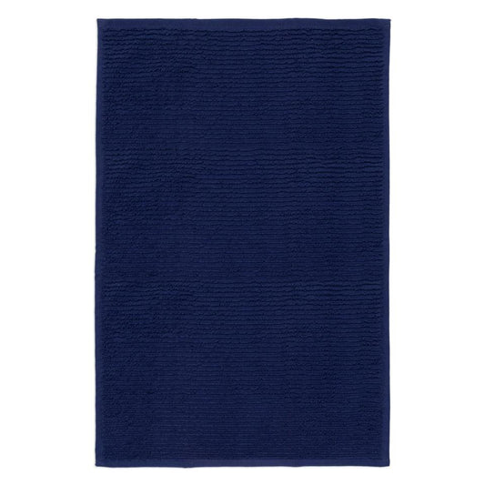 Ink Blue Ridged Towel