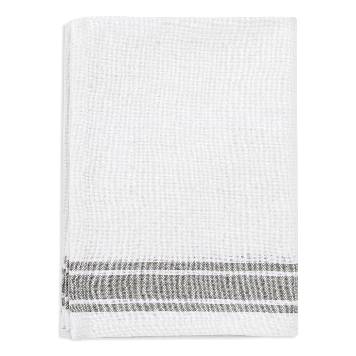 Lunar Gray Relaxed Stripe Towel Set/2