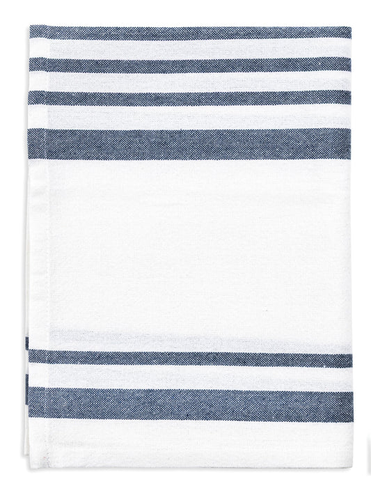 Stonewash Blue Relaxed Stripe 2PK Towel Set