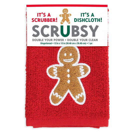 Gingerbread SCRUBSY® Cloth