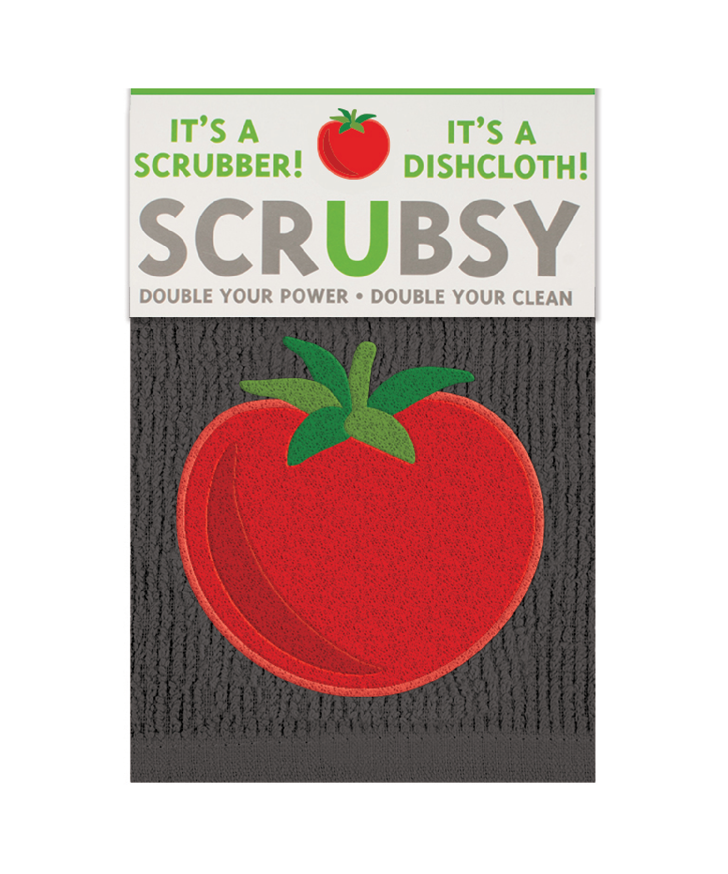 Tomato SCRUBSY® Dish Cloth & Scrubber