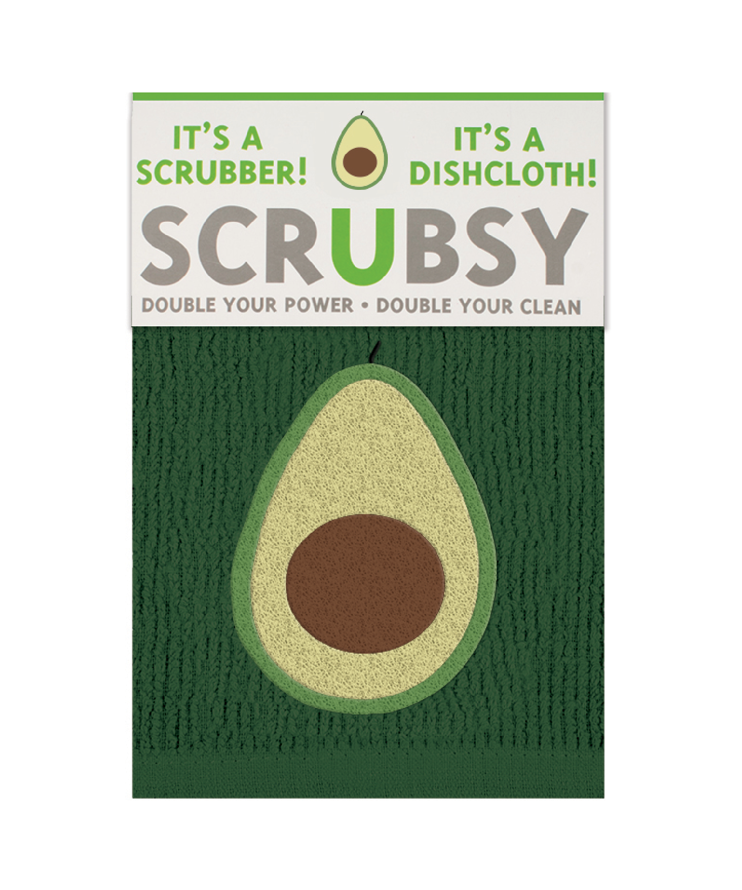 Avocado SCRUBSY® Dish Cloth & Scrubber