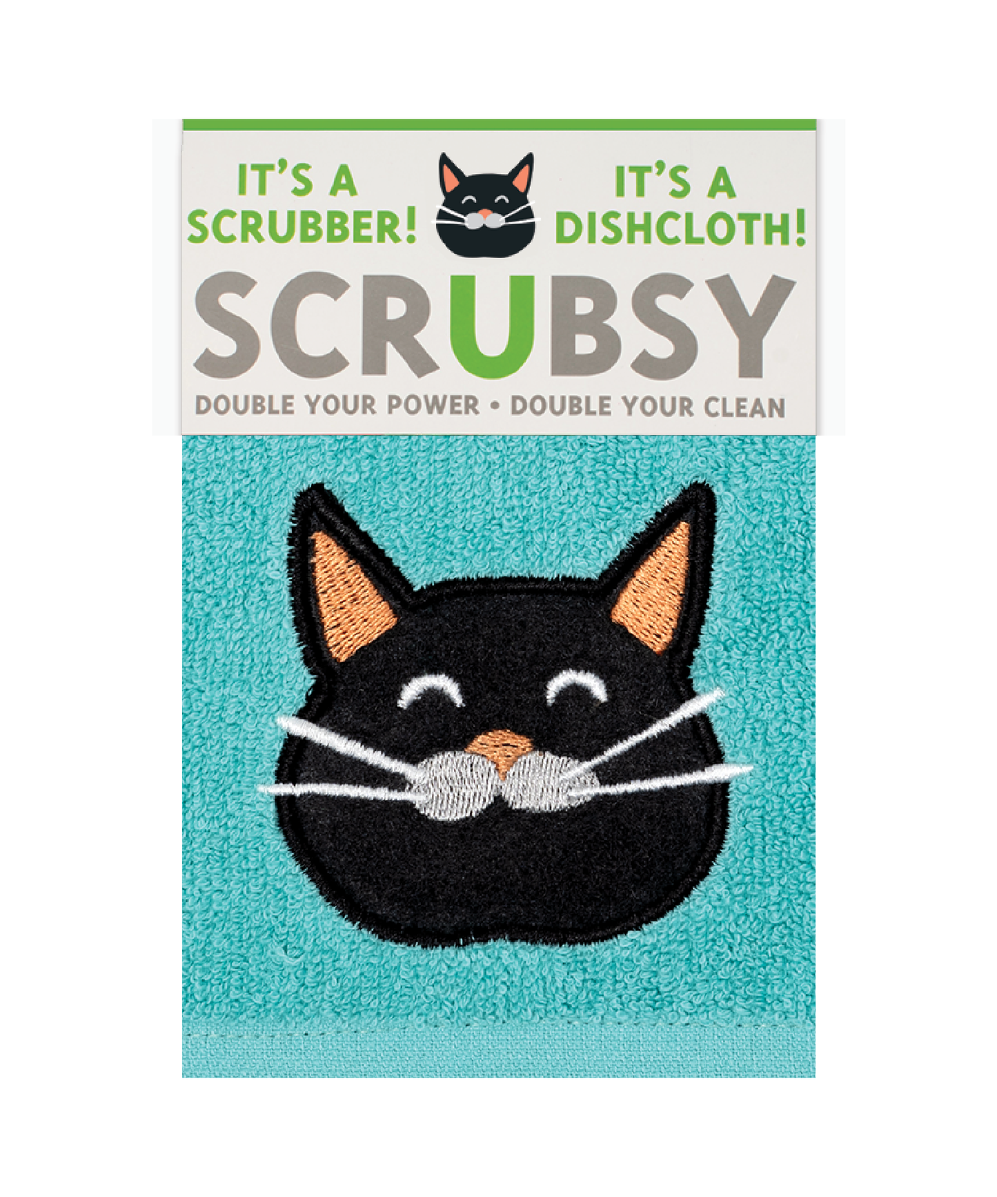 Meow SCRUBSY® Dish Cloth & Scrubber