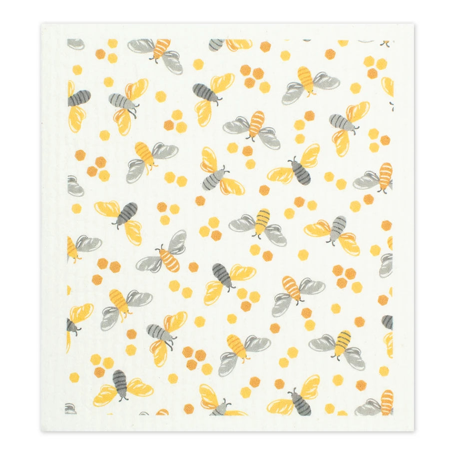 Bees Designer Sponge Cloth