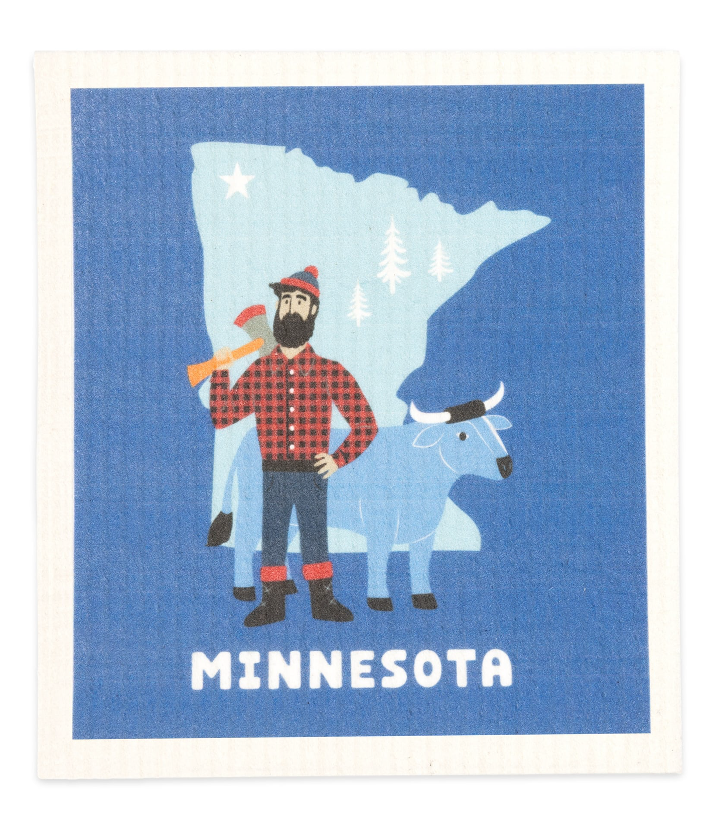 MN PRIDE Paul & Babe Sponge Cloth