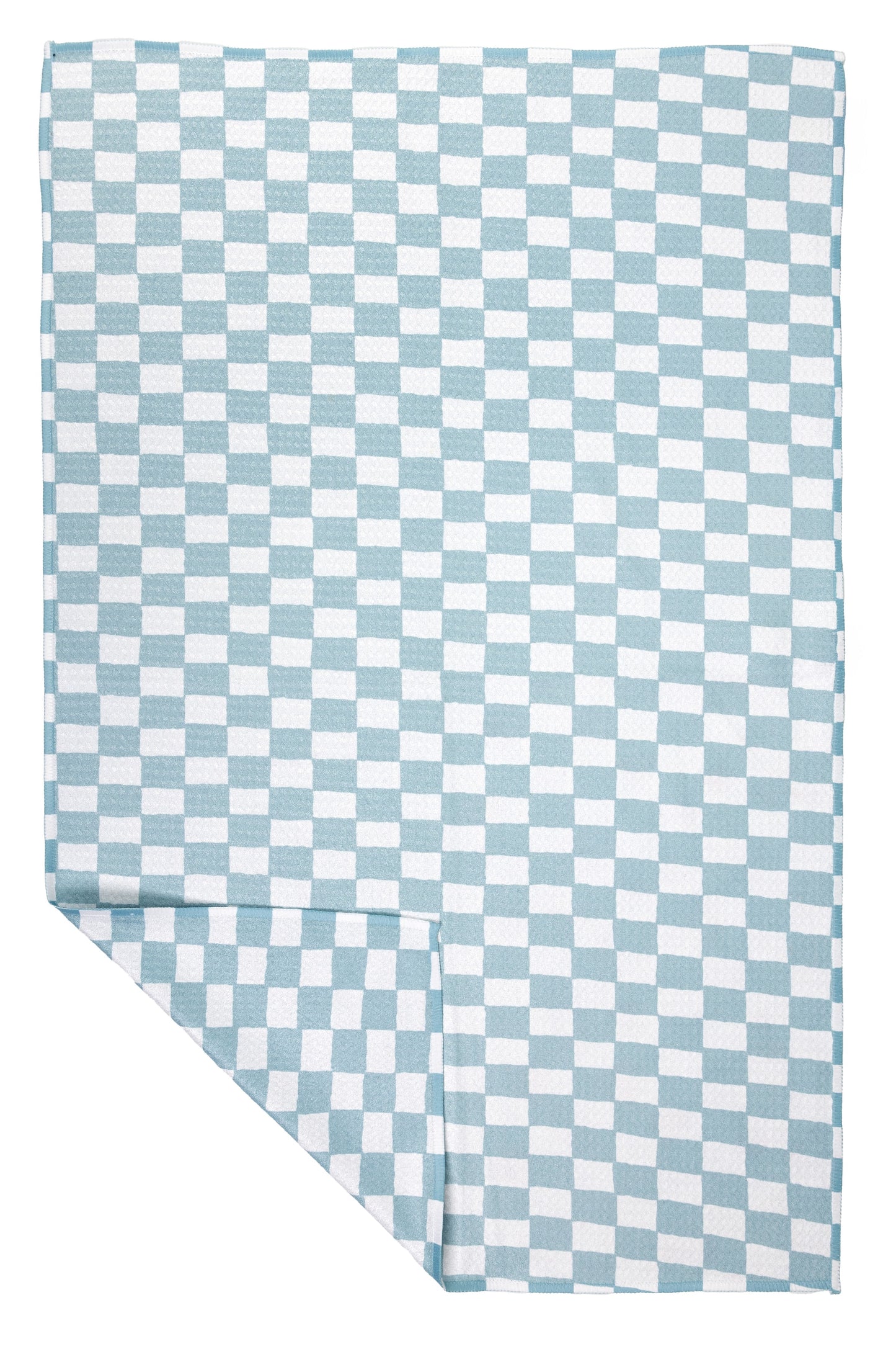 Blue Checker VIBE Towel