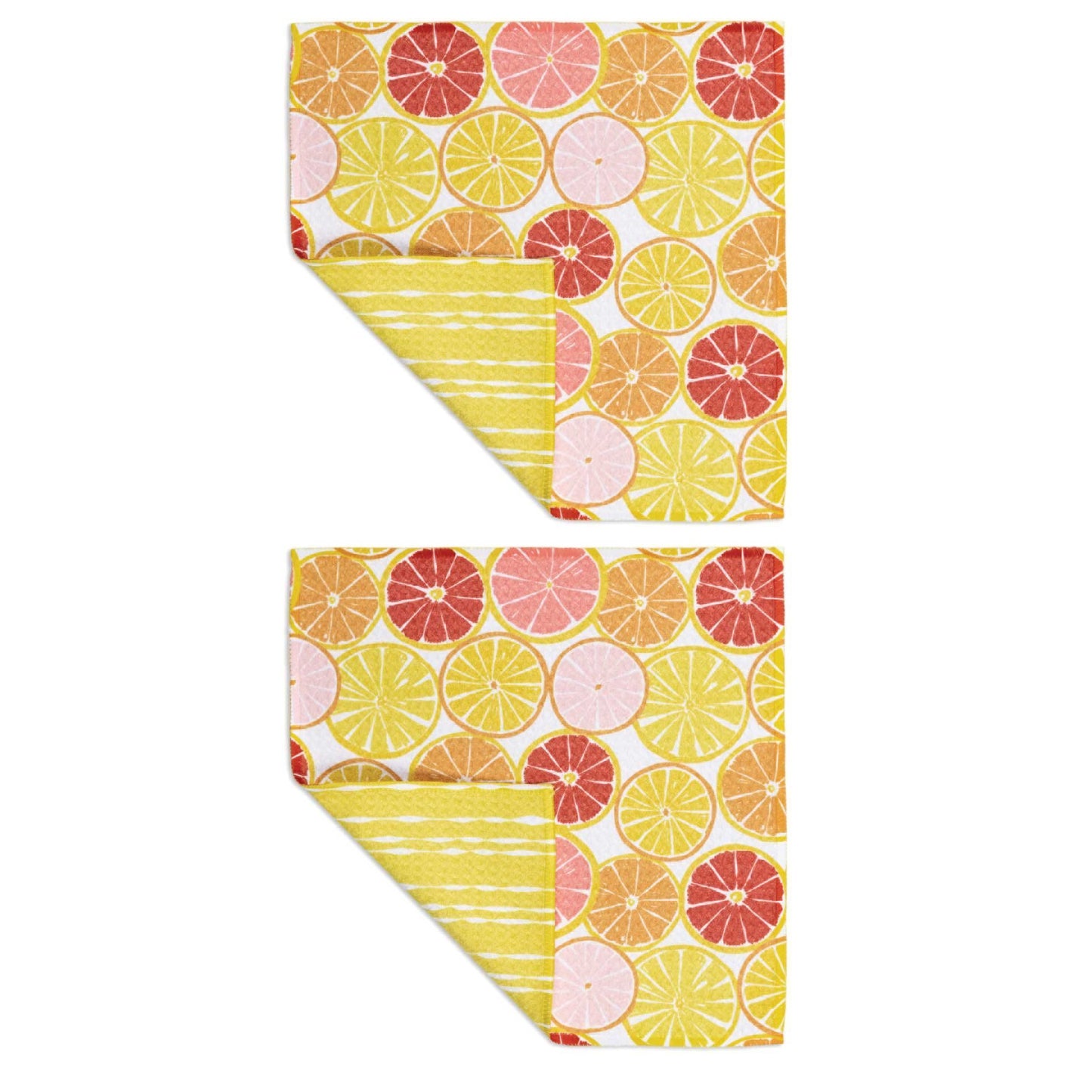 Citrus Splash Vibe Recycled Cloth Set/2