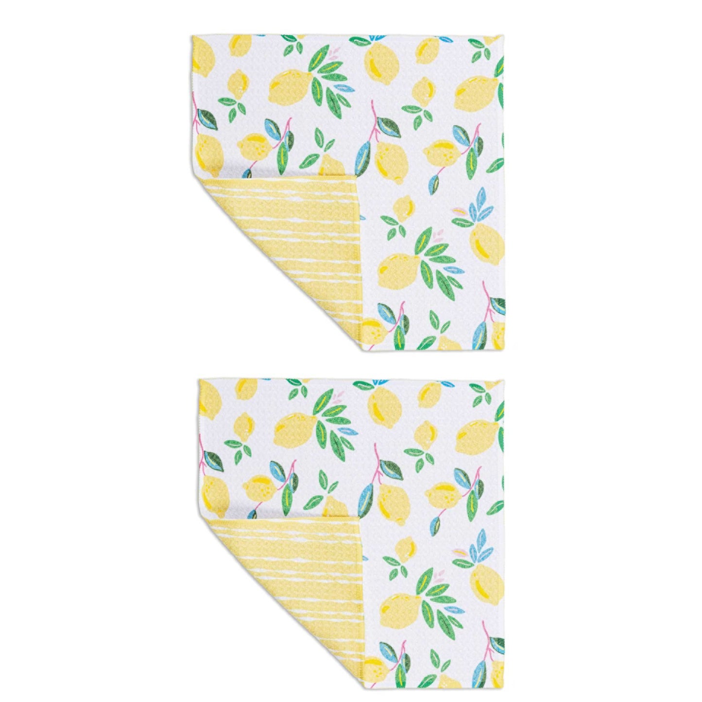 Lemon Zest Vibe Recycled Cloth Set/2