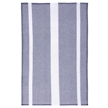 Ink Blue Waffle Terry Towel