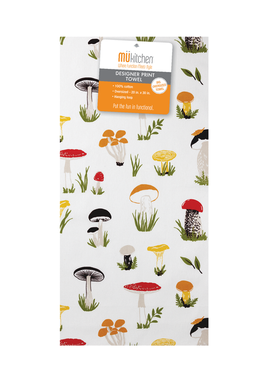 Mushrooms Designer Towel
