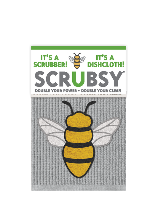 Bee SCRUBSY® Dish Cloth & Scrubber