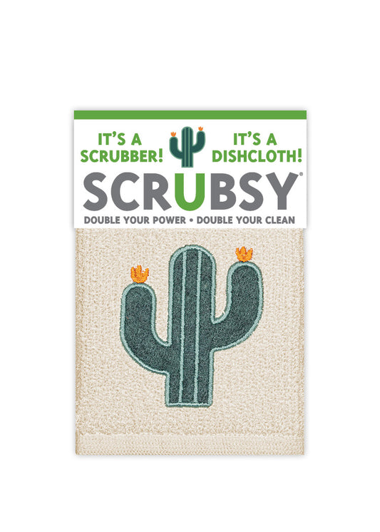 Cactus SCRUBSY® Dish Cloth & Scrubber