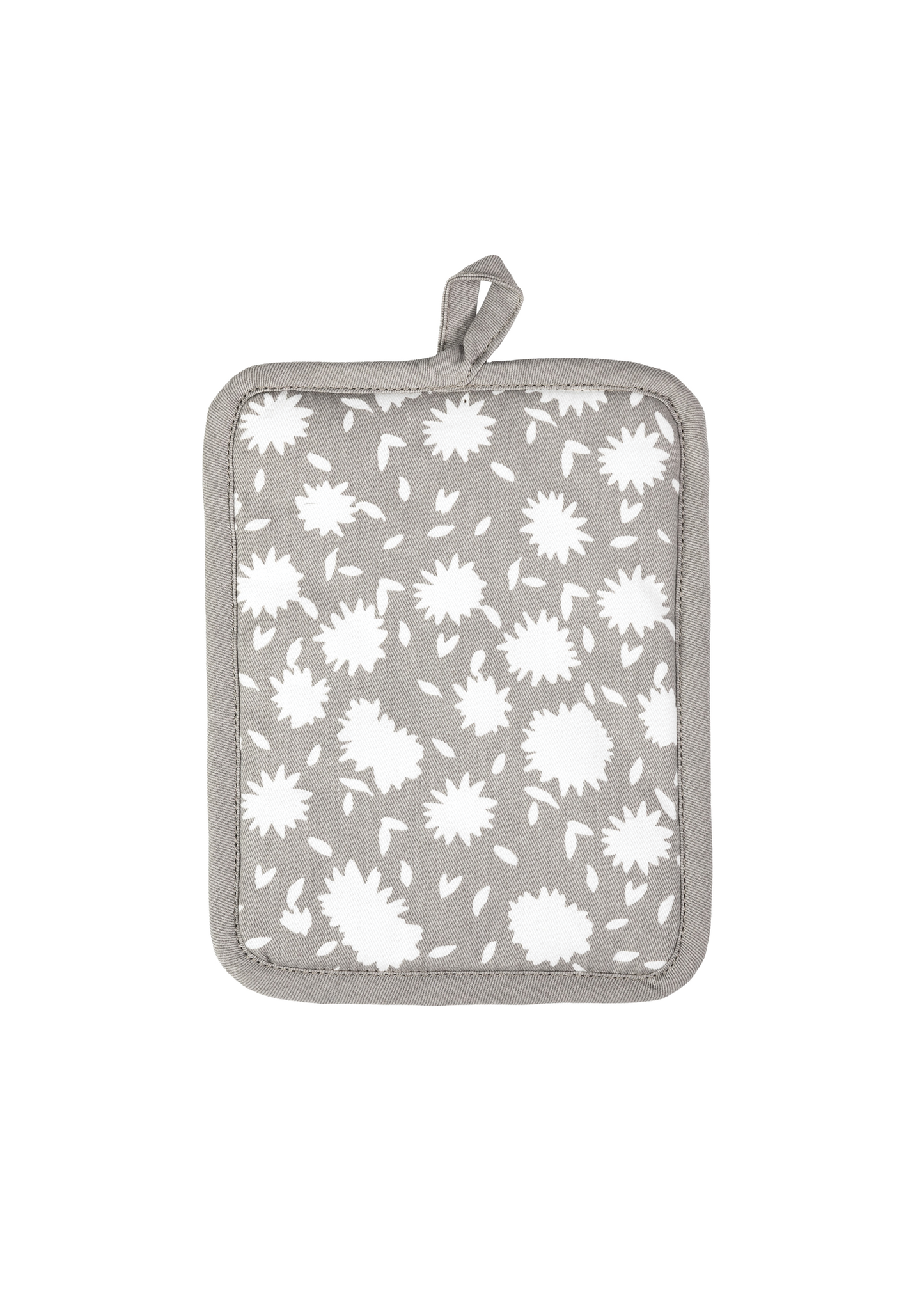 Aster Gray Designer Potholder