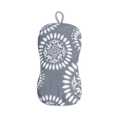 Medallion Gray Designer Scrub Sponge