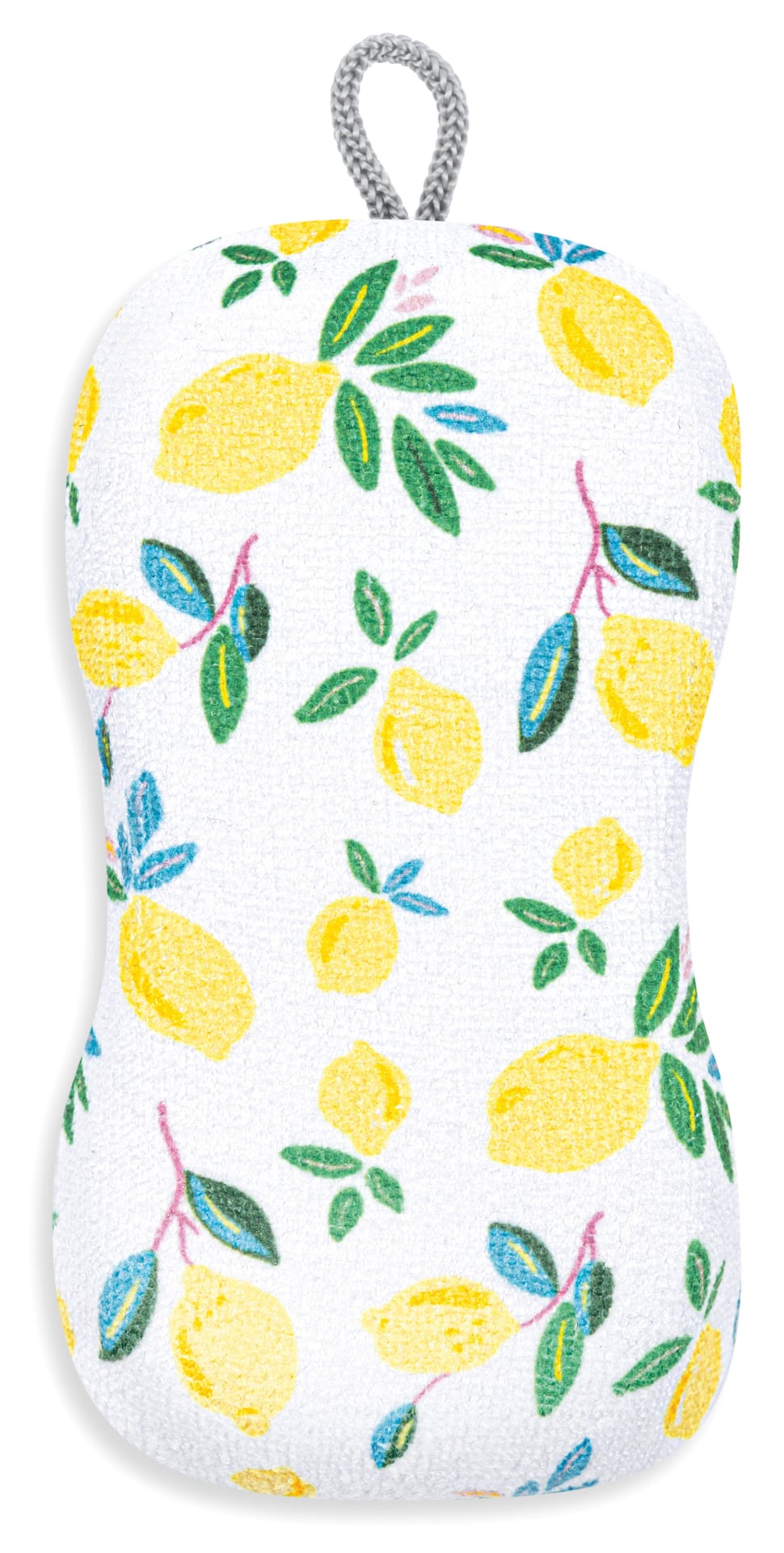 Lemon Zest Single Scrub Sponge 6"