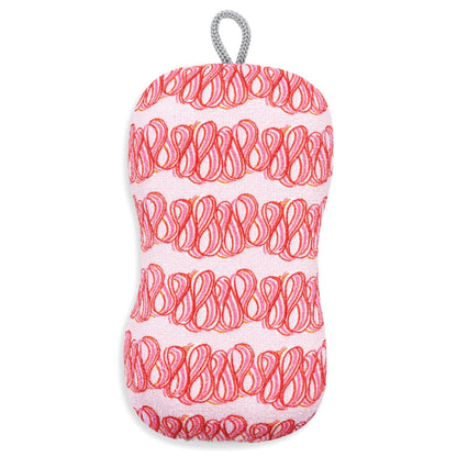 Ribbon Candy Holiday Scrub Sponge