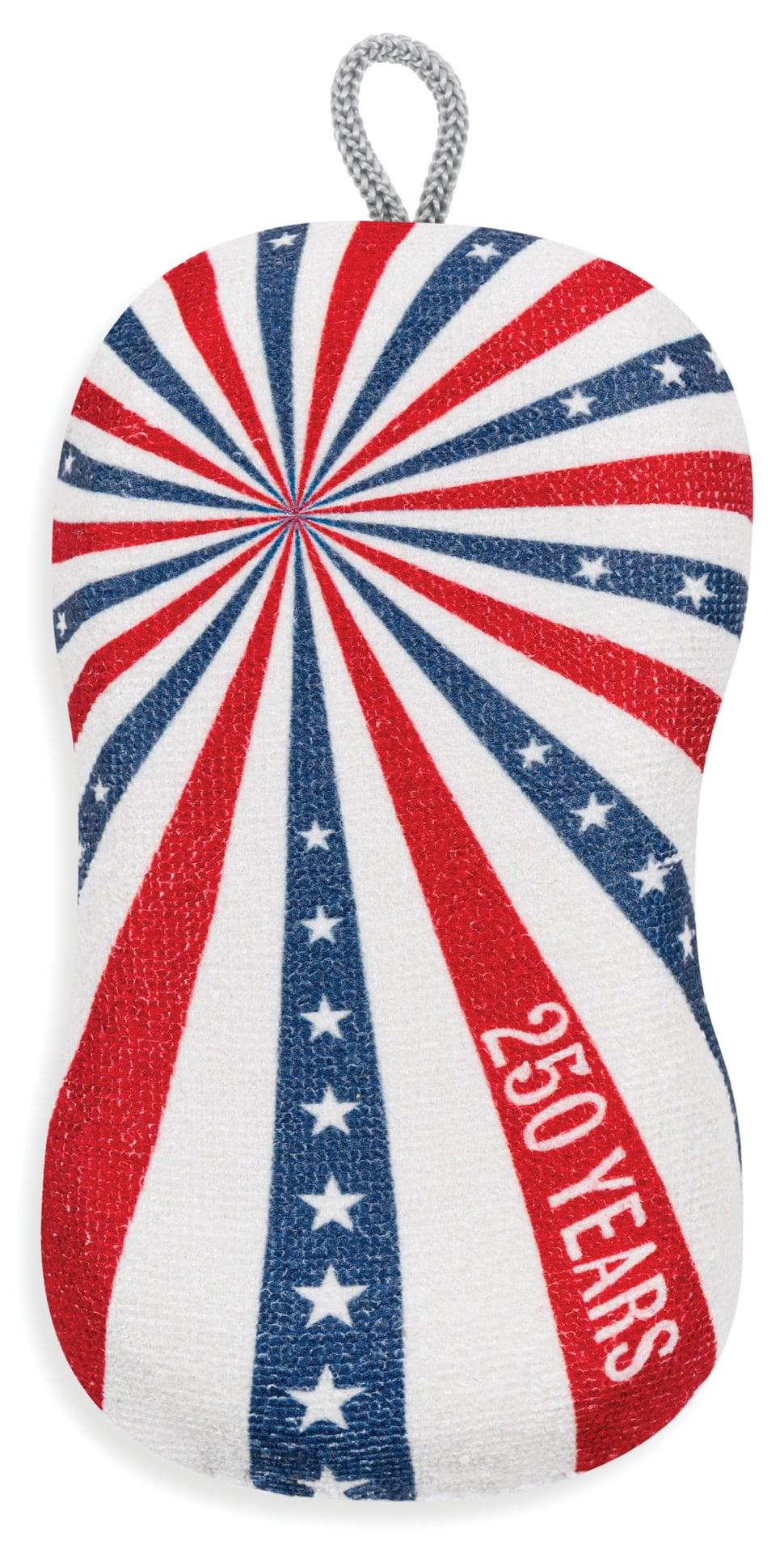 Star Spangled Single Scrub Sponge 6"