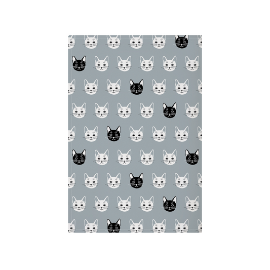 Nine Lives Designer Print Towel