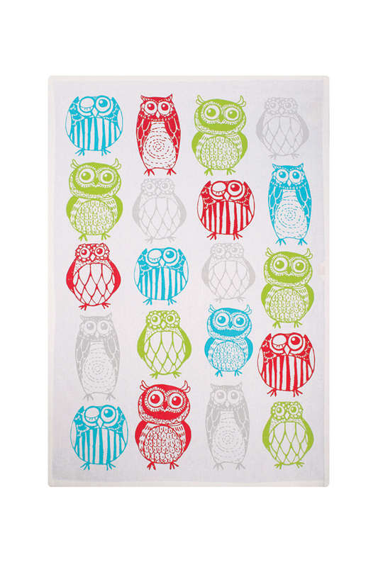 Happy Owls Designer Towel
