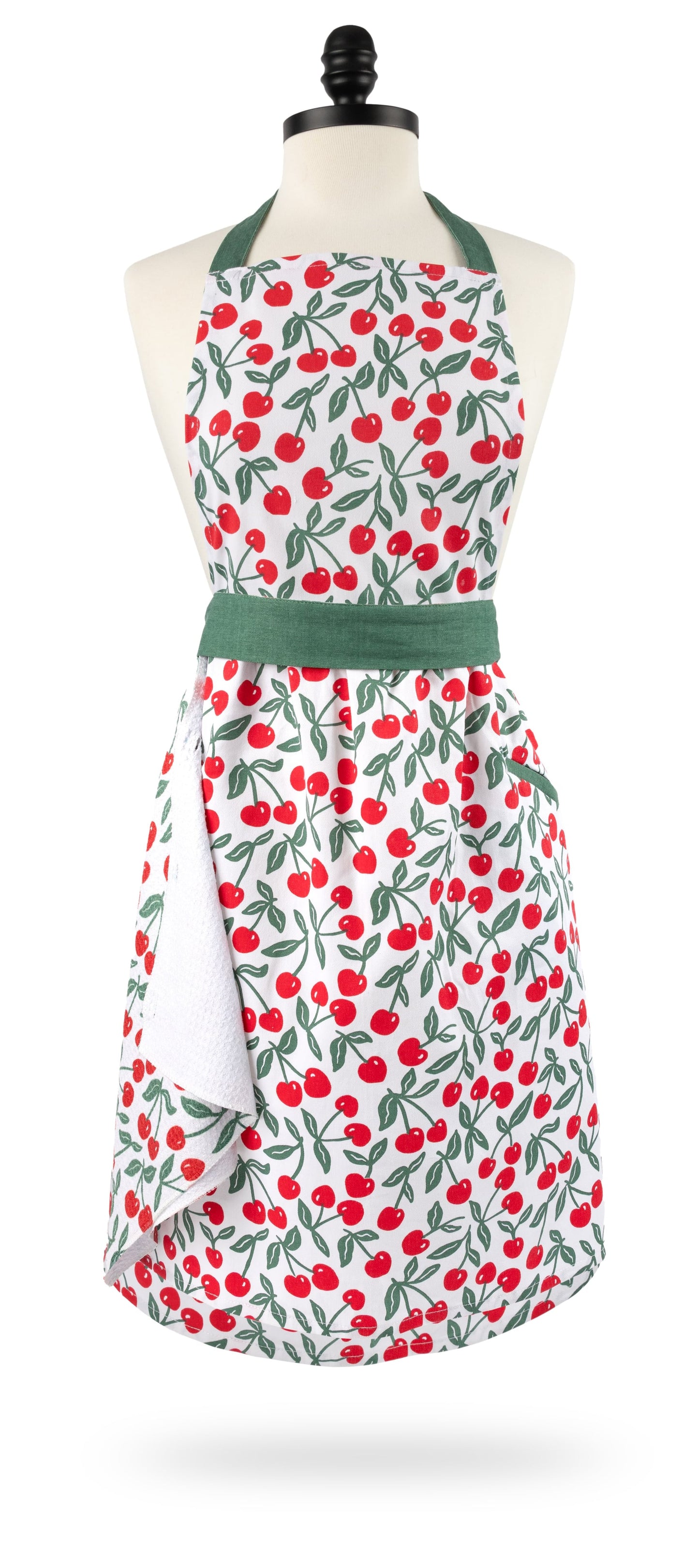 Cherry Pit MÜapron Muapron w/ Towel