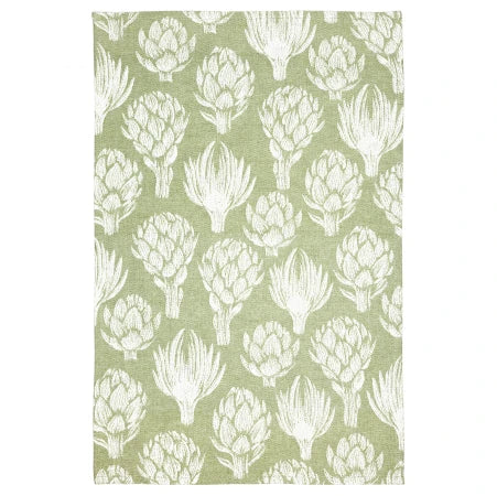 Artichokes Jacquard Woven Towel