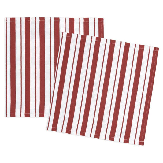Brick Basket Weave Dish Cloths Set/2