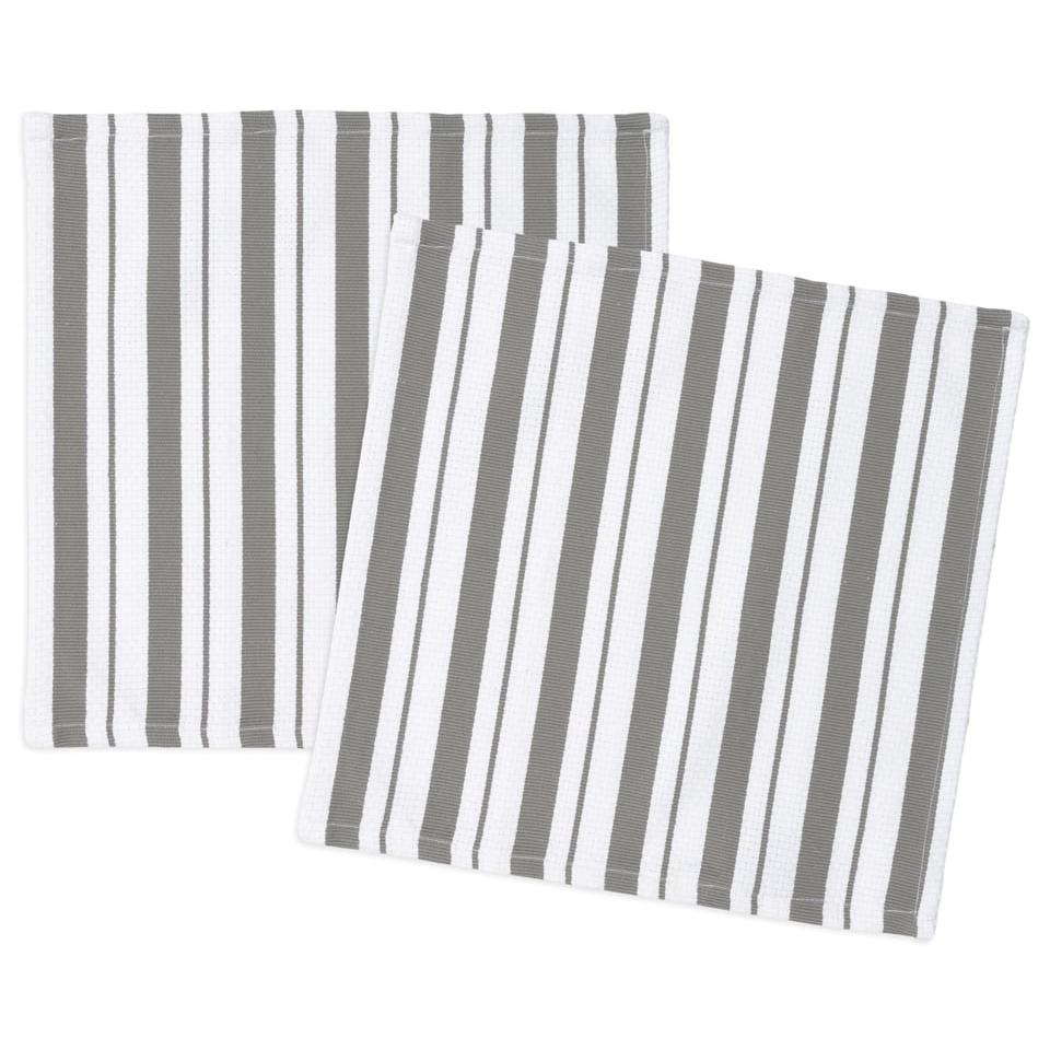Stone Basket Weave Dish Cloths Set/2
