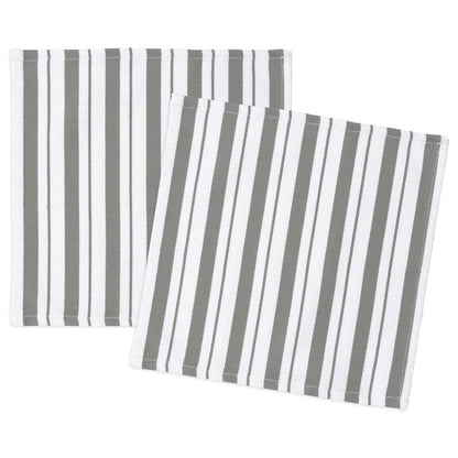 Stone Basket Weave Dish Cloths Set/2